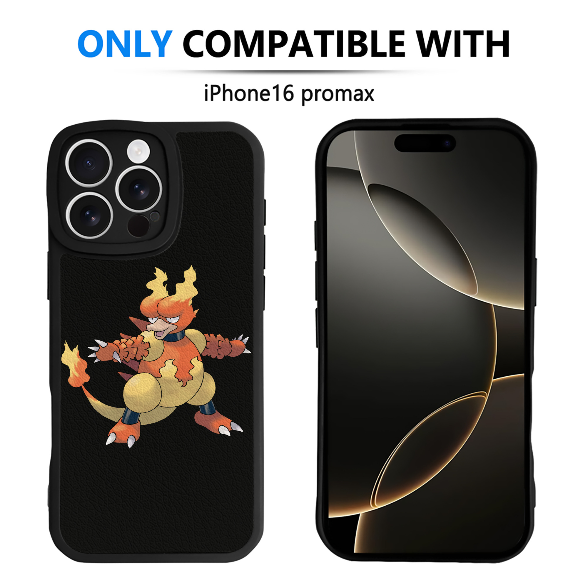 （画像用） ポケットモンスター Pokémon 【iPhone 16シリーズ対応】シリコンスマホケース（レザー調） 材質：シリコン